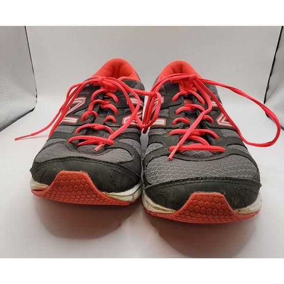 New Balance 550 v3 Womens Shoes Gray Red Athletic Training Sneaker 10B - Picture 5 of 8